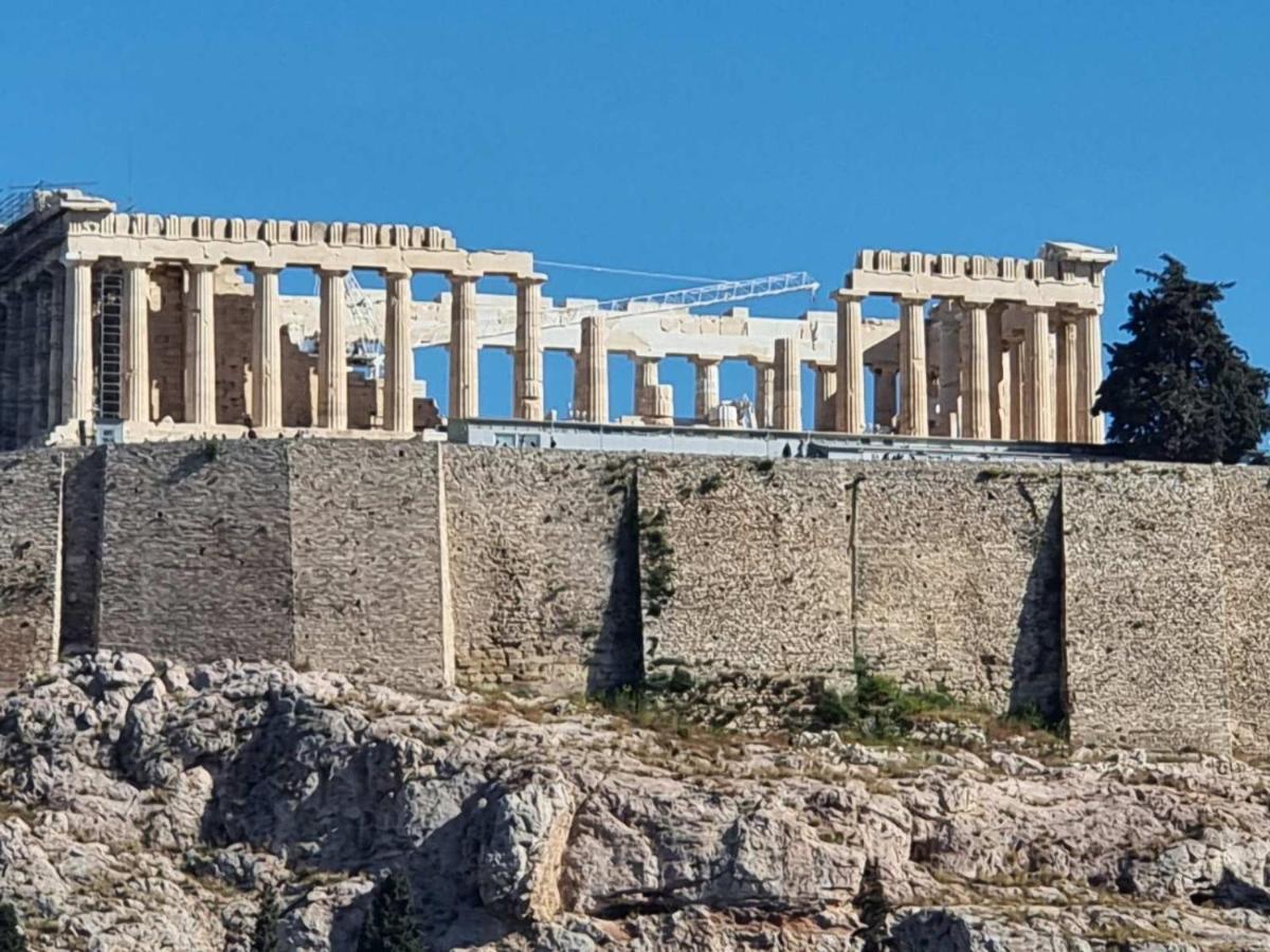Acropolis Ancient World - 5 Minutes From Subway And Acropolis Museum Apartment Athens Ngoại thất bức ảnh